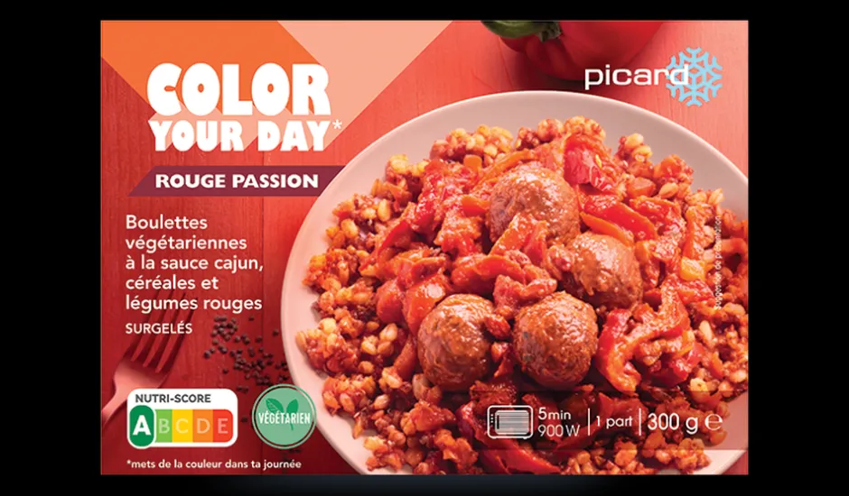 Boulettes végétariennes sauce cajun légumes rouges*Picard Discount