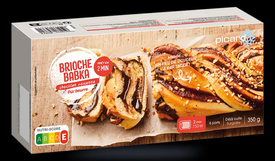 Brioche babka chocolat noisette, 6 parts*Picard Online