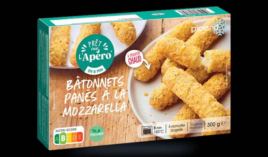 Bâtonnets panés à la mozzarella*Picard Discount