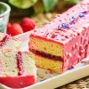 Cake vanille framboise façon rocher*Picard New