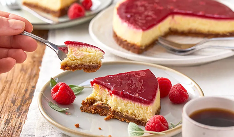 Cheesecake à la framboise, 6 parts*Picard Discount