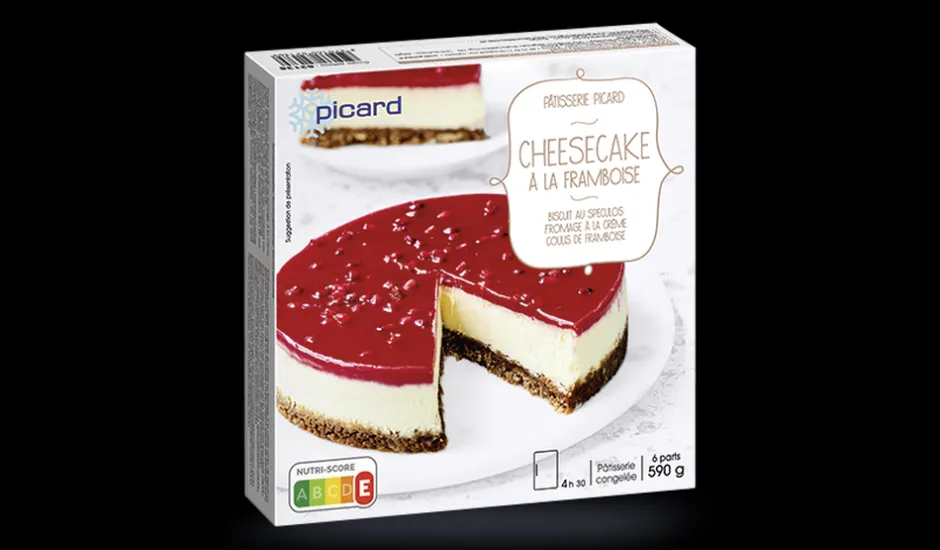 Cheesecake à la framboise, 6 parts*Picard Discount