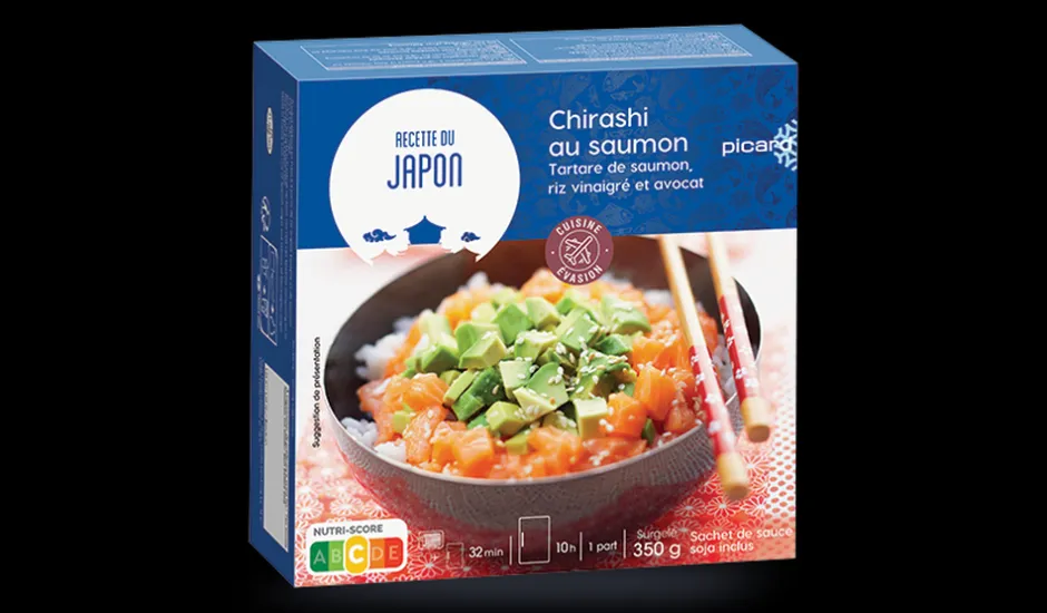 Chirashi au saumon*Picard