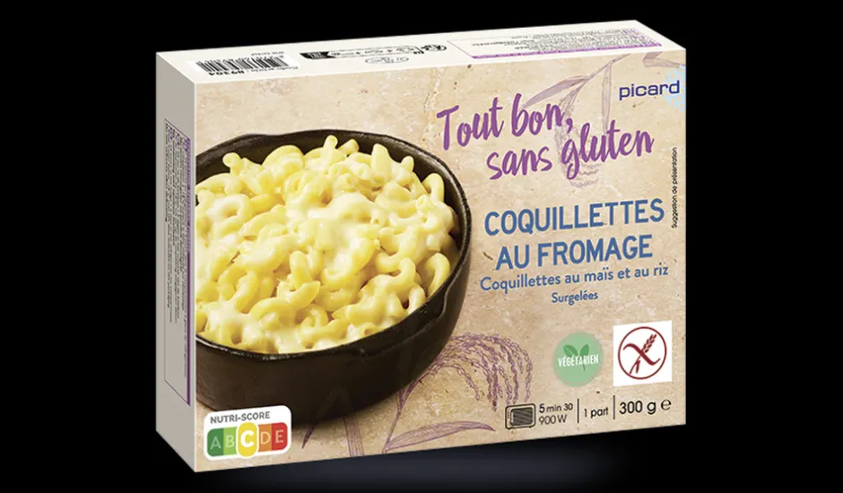 Coquillettes au fromage, coquillettes maïs et riz*Picard Sale