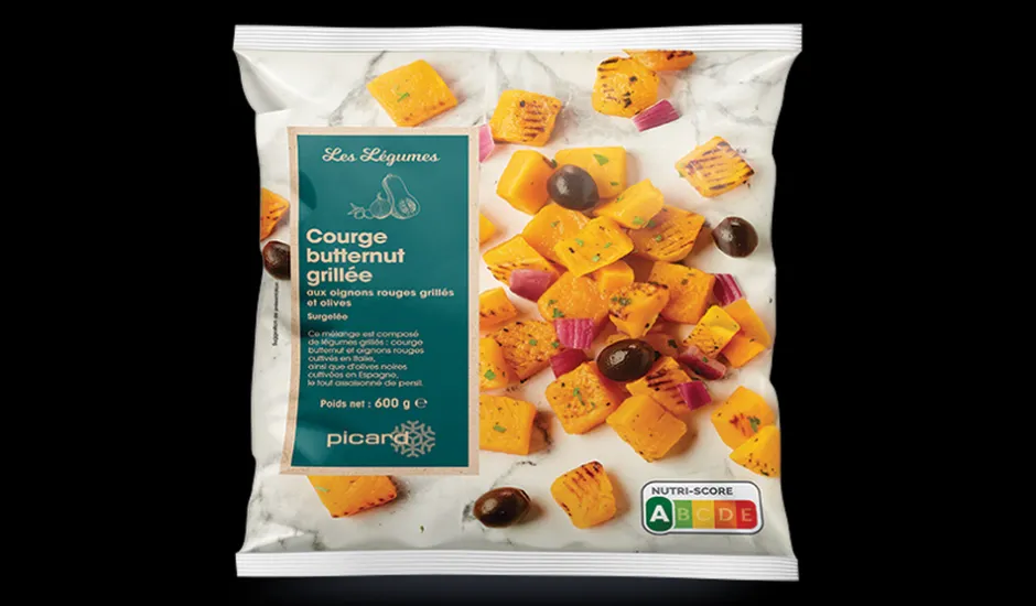 Courge butternut grillée aux oignons rouges*Picard Outlet
