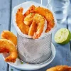 Crevettes panées, 10 à 12 pièces, élevées Equateur*Picard Clearance