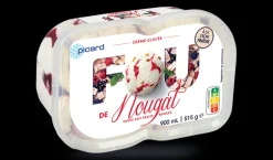 Crème glacée nougat sauce aux fruits rouges*Picard