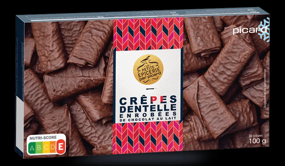 Crêpes dentelle au chocolat au lait*Picard Sale