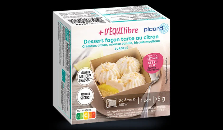 Dessert façon tarte au citron,biscuit moelleux*Picard Clearance