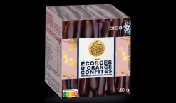 Ecorces d'orange confites enrobées de chocolat*Picard Online