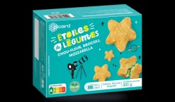Etoiles de légumes, chou-fleur, brocoli,mozzarella*Picard Online