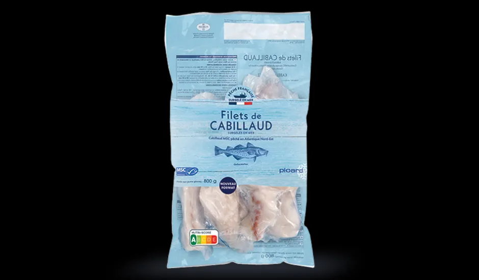 Filets de cabillaud MSC, Pêche française*Picard Online