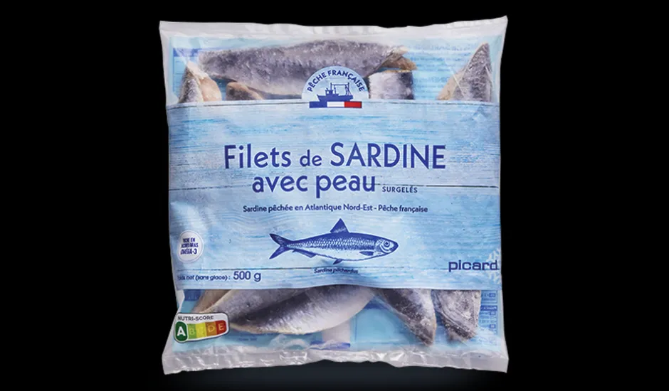 Filets de sardine Pêche française avec peau*Picard Hot