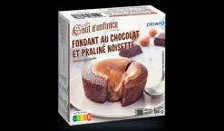 Fondant au chocolat et praliné noisette, 1 part*Picard Online