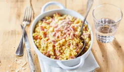 Gratin de coquillettes au jambon et à l'emmental*Picard Online