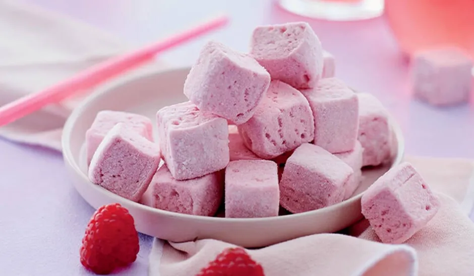 Guimauves aromatisées à la framboise*Picard