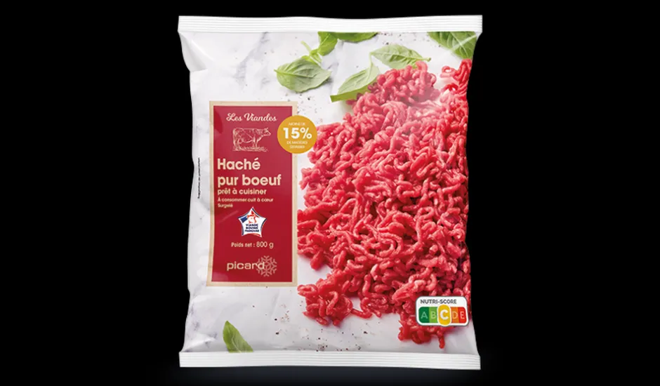 Haché pur bœuf prêt à cuisiner*Picard