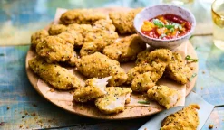 Hauts de cuisses de poulet,panure multi-grains*Picard Discount