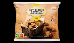 Hauts de cuisses de poulet,panure multi-grains*Picard Discount