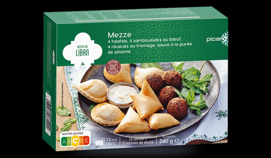 Mezze, assortiment de 12 pièces*Picard Online