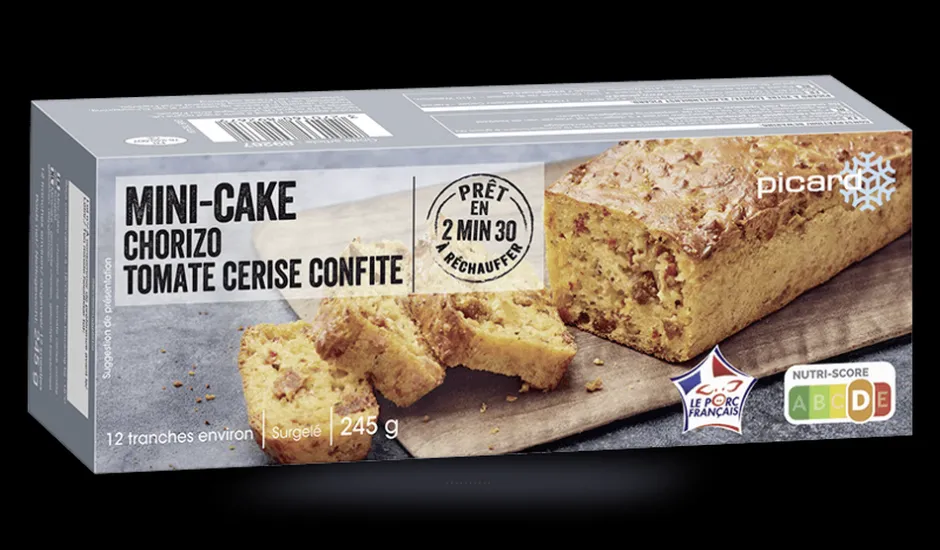 Mini-cake chorizo tomate cerise confite*Picard Clearance