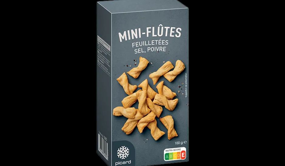 Mini-flûtes feuilletées sel et poivre*Picard Sale