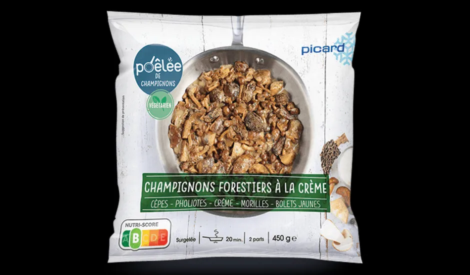 Mélange de champignons forestiers à la crème*Picard New