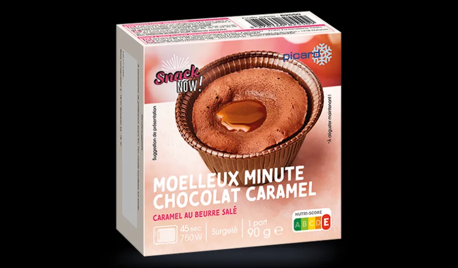 Moelleux minute chocolat caramel*Picard Hot