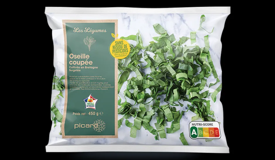 Oseille coupée sans résidu de pesticides*Picard Outlet
