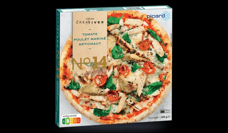 Pizza tomate, poulet, artichaut*Picard Online