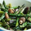 Poêlée pointes asperges vertes, cèpes et morilles*Picard Online
