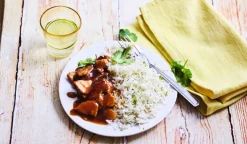 Porc au caramel et riz à la coriandre*Picard Best