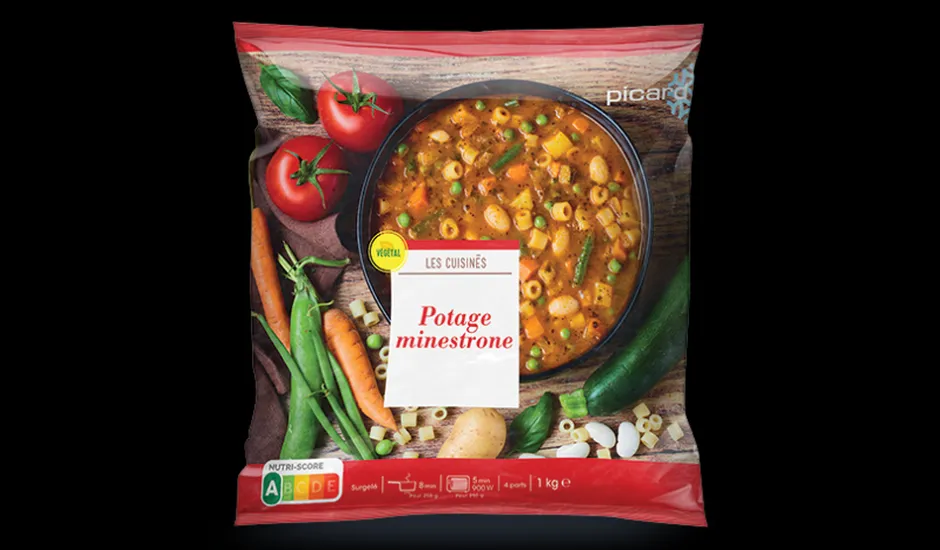 Potage minestrone, portionnable*Picard