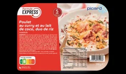 Poulet au curry et au lait de coco, duo de riz*Picard Outlet