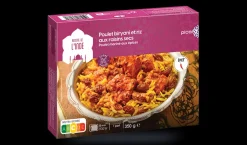 Poulet biryani riz aux raisins secs*Picard Online