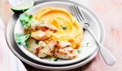 Poulet sauce citron vert, purée de patate douce*Picard Best