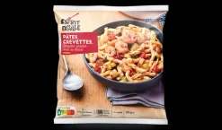 Pâtes, crevettes, courgettes grillées, sauce au basilic*Picard Outlet