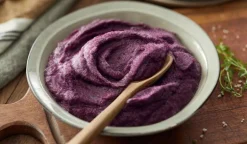 Purée carotte violette,carotte jaune, lait de coco*Picard Hot