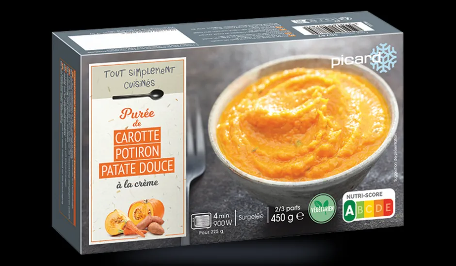 Purée de carotte, potiron, patate douce*Picard Hot