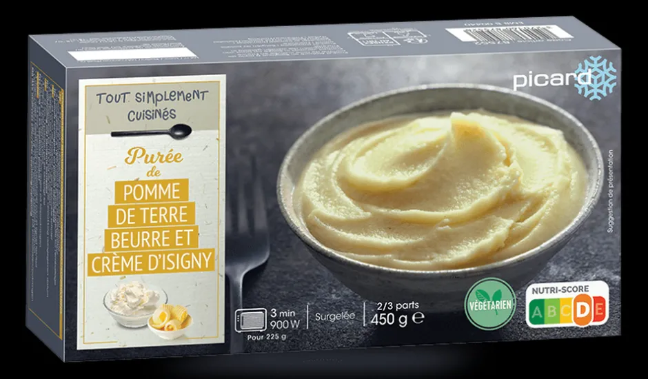Purée de pomme de terre au beurre et à la crème d'Isigny*Picard Discount