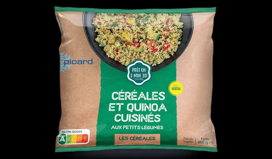 Quinoa et céréales cuisinés aux petits légumes*Picard Hot