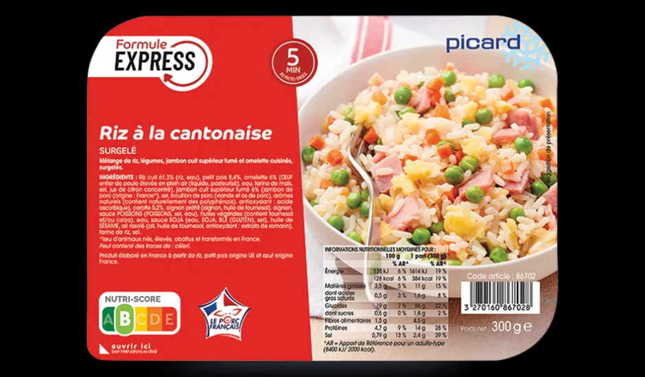 Riz à la cantonaise*Picard Discount