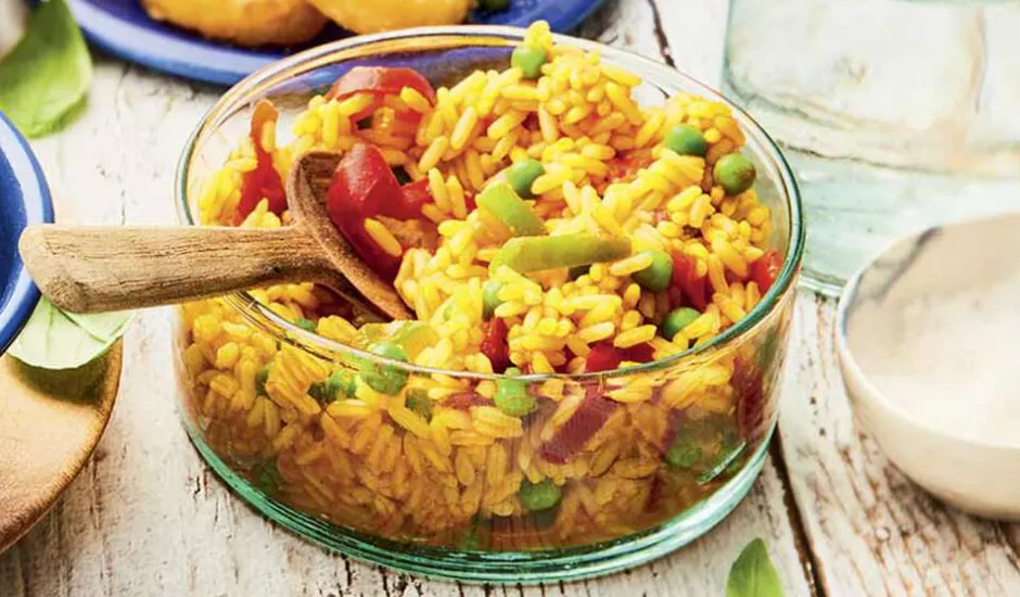 Riz cuisiné à l'espagnole (poivrons, petits pois)*Picard Clearance