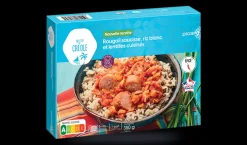 Rougail saucisse, riz lentilles cuisinées*Picard Clearance