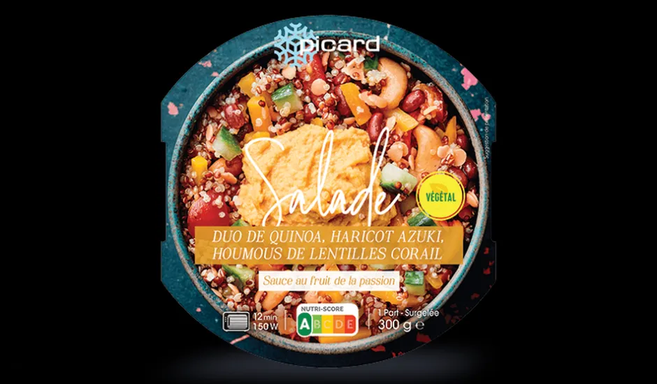 Salade duo de quinoa haricot azuki, houmous*Picard Hot