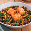 Saumon aux épices tandoori, riz noir*Picard Sale