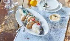 Saumon farci, mousse aux noix de Saint Jacques*Picard Sale