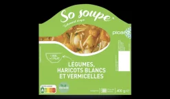 So soupe de légumes, haricots blancs, vermicelles*Picard Outlet