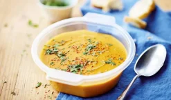 Soupe patate douce, carotte, lait coco, gingembre*Picard Hot