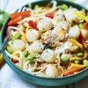 St-Jacques, sauce au basilic thai, nouilles de riz*Picard Hot